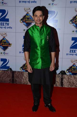 Ravish Desai at Zee Rishtey Awards 2015