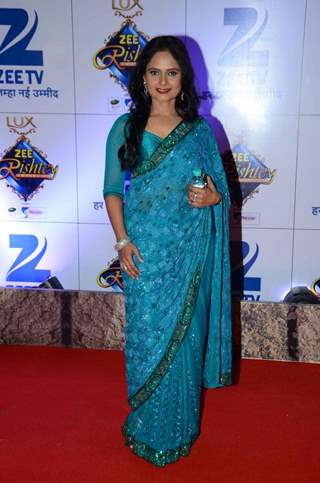 Moon Banerjee at Zee Rishtey Awards 2015