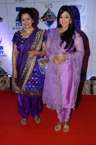 Shruti Ulfat at Zee Rishtey Awards 2015