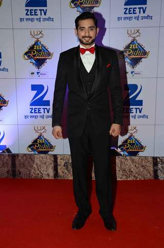 Siddhant Karnick at Zee Rishtey Awards 2015