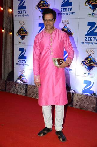 Pankaj Vishnu at Zee Rishtey Awards 2015