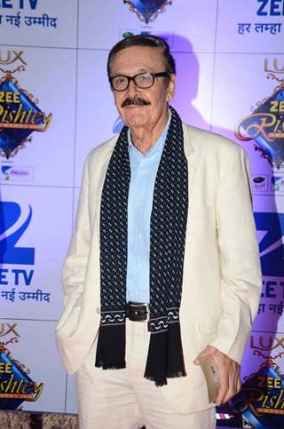 Parikshit Sahini at Zee Rishtey Awards 2015