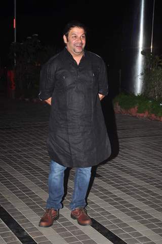 Suresh Menon at Sajid Khan's Birthday Bash