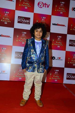 Ishant Bhanushali at Indian Telly Awards