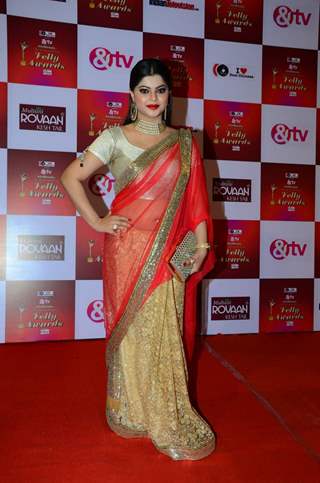 Sneha Wagh at Indian Telly Awards