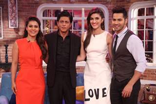 Cast of Dilwale for Promotions on 'Comedy Nights with Kapil'