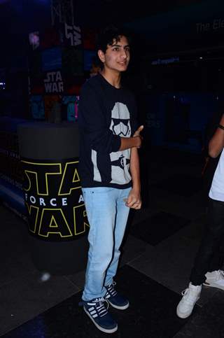 Ibrahim Ali Khan at Premiere of 'Star Wars: The Force Awakens'