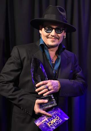 Johnny Depp at People's Choice Award 2016