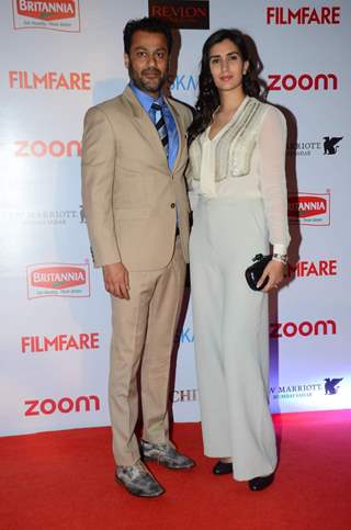 Abhishek Kapoor and Pragya Yadav at Filmfare Awards - Red Carpet