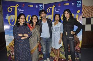 Sugandha Garg, Siddhanth Behl and Anuritta K Jha at Promotions of 'Jugni'