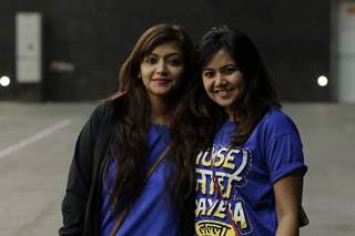 Pariva and Roopal at BCL Season 2 Practise Session