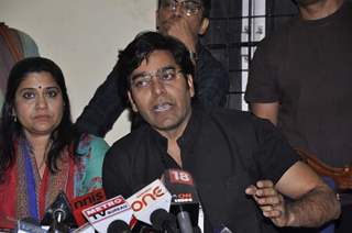 Ashutosh Rana and Renuka Shahane at Press Meet of CINTAA for 'Kiku Sharda'