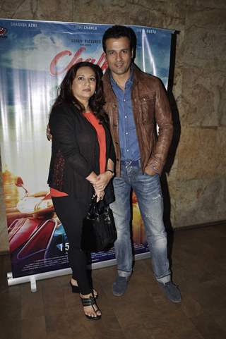 Rohit Roy and Manasi Joshi at Screening of 'Chalk N Duster'