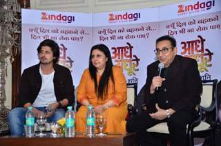 Rohit Bharadwaj and Ajai Sinha at Promotions of Zindagi - New Show 'Aadhe Adhoore'