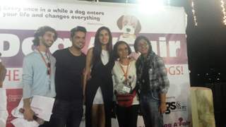 Kunwar Amarjeet Singh and Sonalli Seygall at Dog Show