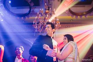 Bollywood Beauty Asin & Micromax Founder Rahul Sharma at Their Wedding Reception