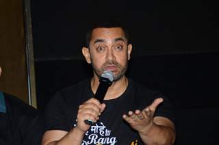 Aamir Khan at  10 years Celebrations of Rang De Basanti