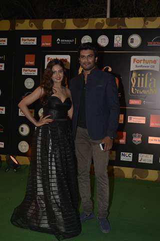 Sharad Kelkar and Parul yadav at IIFA Utsavam Day 2