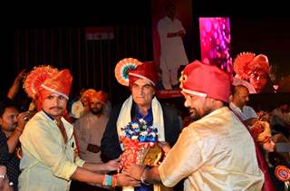 Ali Khan at the Annual Function of Film Studio Setting and Allied Mazdoor Union