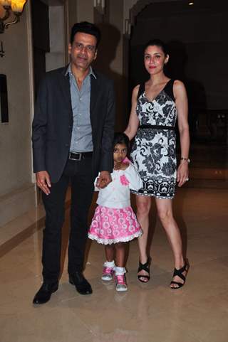 Neha and Manoj Bajpayee at Western Basics Kids Collection Launch