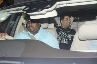 Karan Johar at Special Screening of Fitoor