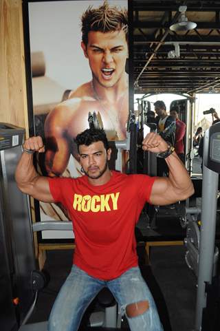 Sahil Khan at Launch of his  'MuscleBeach' Gym at Baga Beach Goa