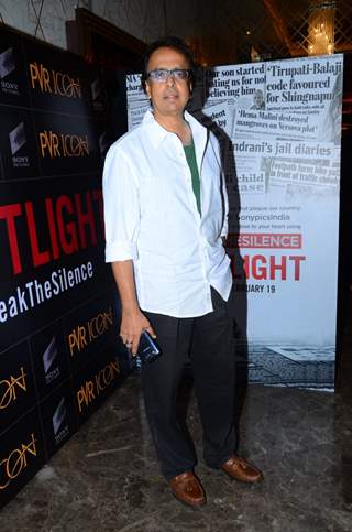 Anant Mahadevan at the Special Screening of Spotlight