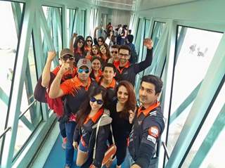 Team Ahmedabad Express Visits Indore City