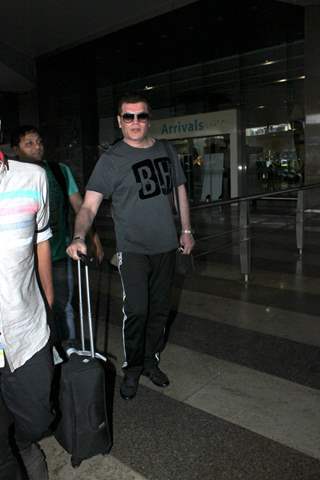 Aditya Pancholi Snapped at Airport