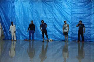 Kolkata Babu Moshayes Abhishek Rawat, Amit Sareen, Naman Shaw, Sumeet Sachdev at Practice Session