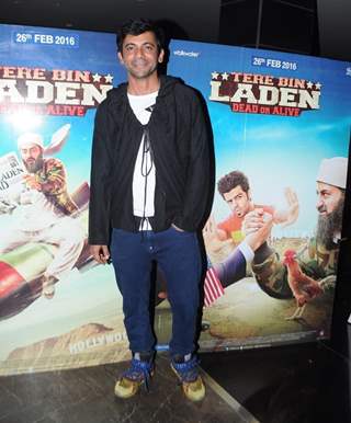 Sunil Grover at Special Screening of 'Tere Bin Laden: Dead or Alive'