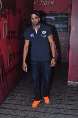 Manish Paul at Special Screening of Tere Bin Laden: Dead or Alive