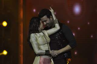 Aamir Ali and Sanjeeda Shaikh perform at 'Power Couple' Finale Shoot