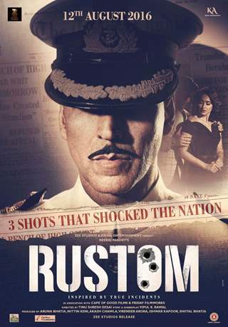 First Poster of Akshay Kumar in and as Rustom