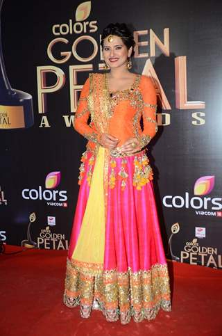 Kratika Sengar at Golden Petal Awards 2016