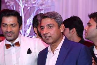 Cricketer Ajay Jadeja at Awdesh Dixit's Indore Bash