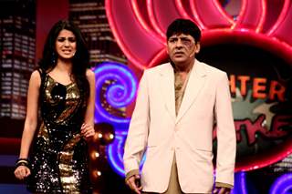 Jennifer and Sudesh in Laughter Ke Phatke show