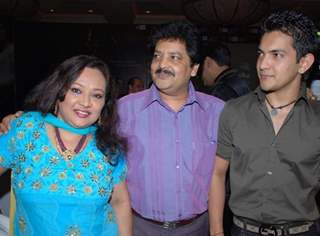 Udit Narayan and Family