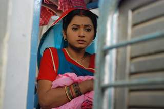 Ekta Tiwari as Radha looking tensed