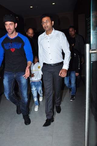 Hrithik Roshan at Special Screening of Batman V Superman