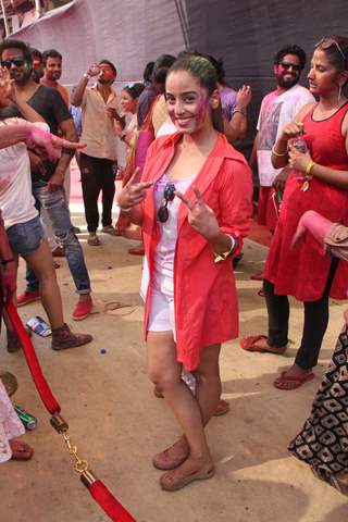 Srishty Rode at BCL's Holi Celebrations