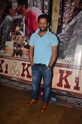 Resul Pookutty at Special Screening of 'Ki and Ka'