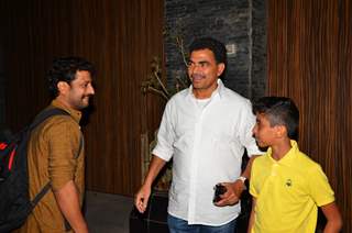 Sayaji Shinde attends a Party at Aamir Khan's Residence