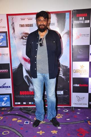 Vivek Agnihotri at the Promotions of 'Buddha in a Traffic Jam'