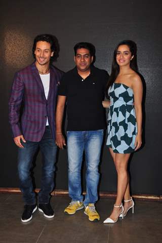 Tiger Shroff, Sabbir Khan and Shraddha Kapoor at Song Launch of 'Baaghi'