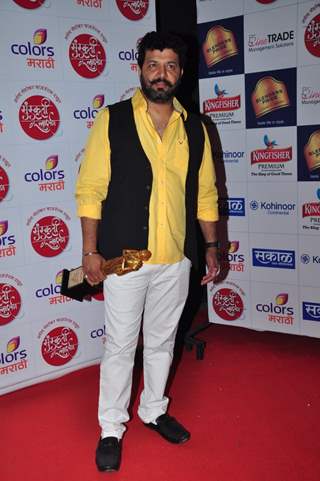 Avdhoot Gupte at Color's Marathi Awards