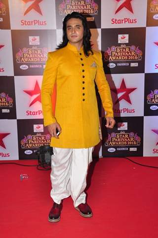 Ashish Sharma at Star Parivar Awards Red Carpet Event