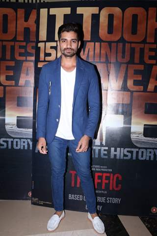 Vishal Singh at Special Screening Of 'Traffic'