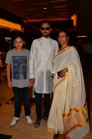 Irrfan Khan at Trailer Launch of the film 'Madari'