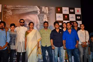 Irrfan Khan and Nishikant Kamat at Trailer Launch of the film 'Madari'
